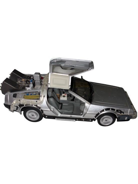 Universal Studios 2012 Back to the Future DeLorean Time Machine Model Car
